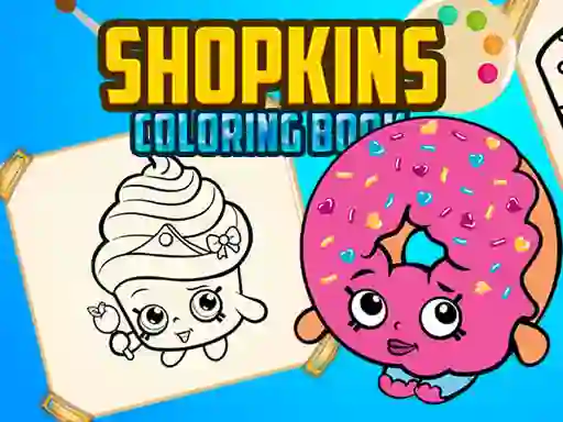 Permainan Shopkins Coloring Book secara online