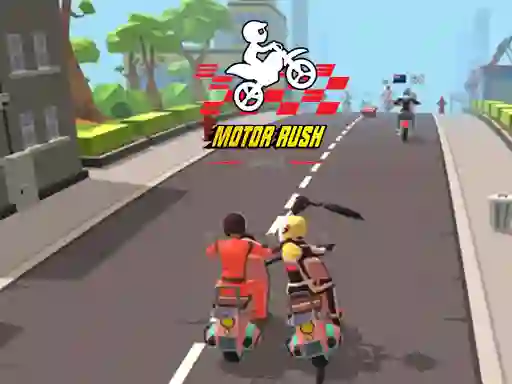 Permainan Motor Rush secara online