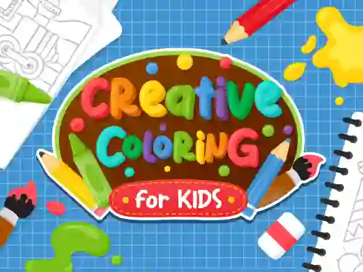 Permainan Creative Coloring secara online