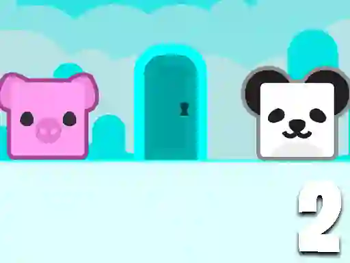 Permainan Panda Escape With Piggy 2 secara online