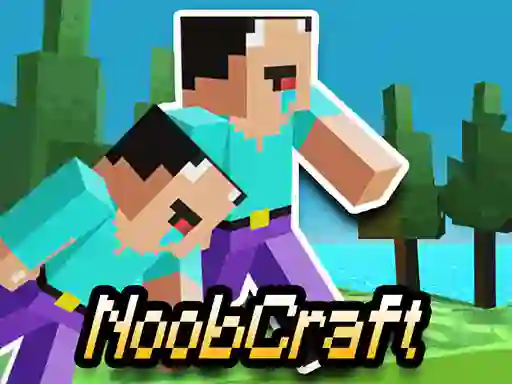 Permainan Parkour Craft Noob Steve 2 secara online