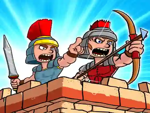Permainan Impire Rush Rome Wars Tower Defense secara online