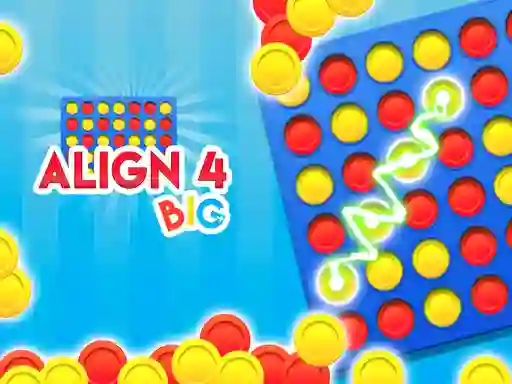 Permainan Align 4 Big secara online