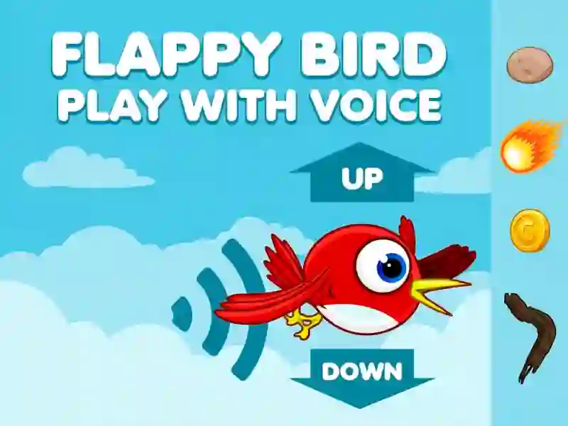 Permainan Flappy Bird Play with Voice secara online