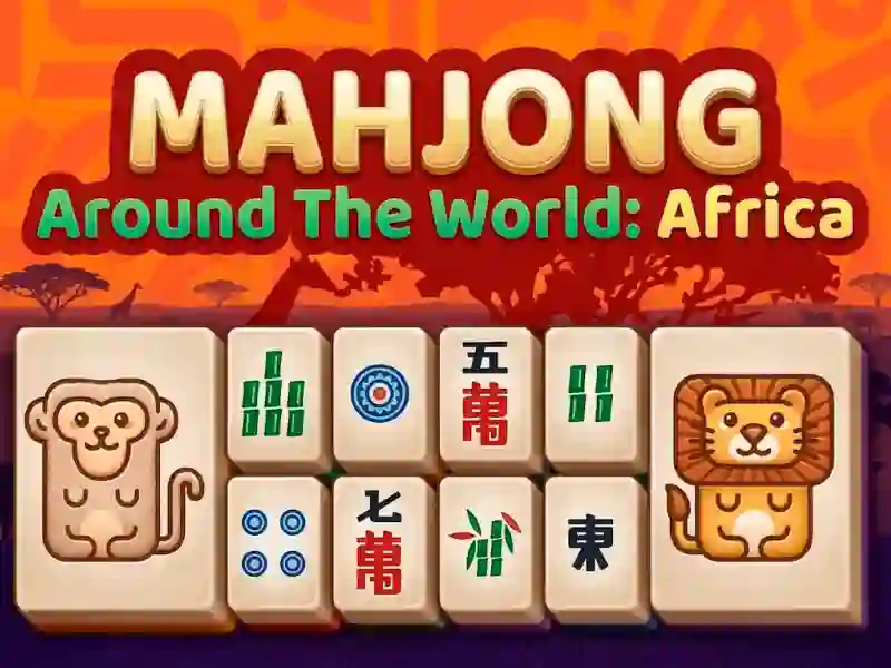 Permainan Mahjong Around The World Africa secara online