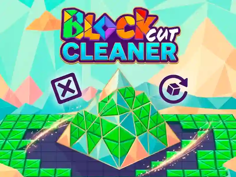 Permainan Block Cut Cleaner secara online