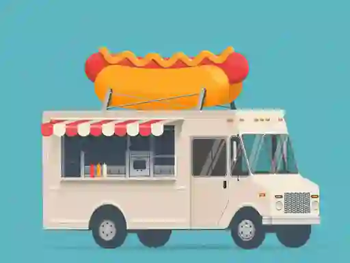 Permainan Food Trucks Jigsaw secara online