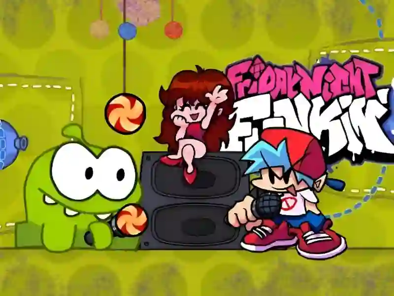 Permainan Friday Night Funkin VS Om Nom from Cut The Rope secara online