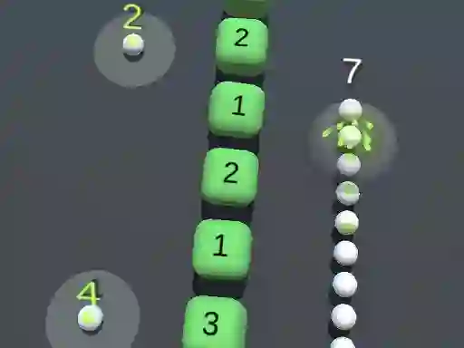Permainan Snake 3D Block secara online