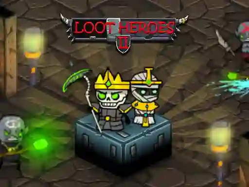 Permainan Loot Heroes 2 secara online