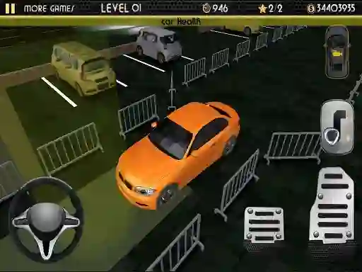Permainan Night Car Parking Simulator secara online