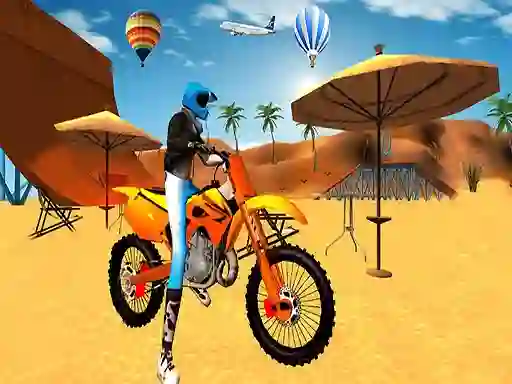 Permainan Motocross Beach Game: Bike Stunt Racing secara online