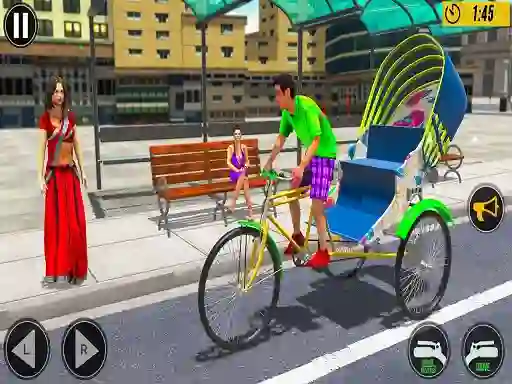 Permainan Bicycle Tuk Tuk Aauto Rickshaw New Driving secara online