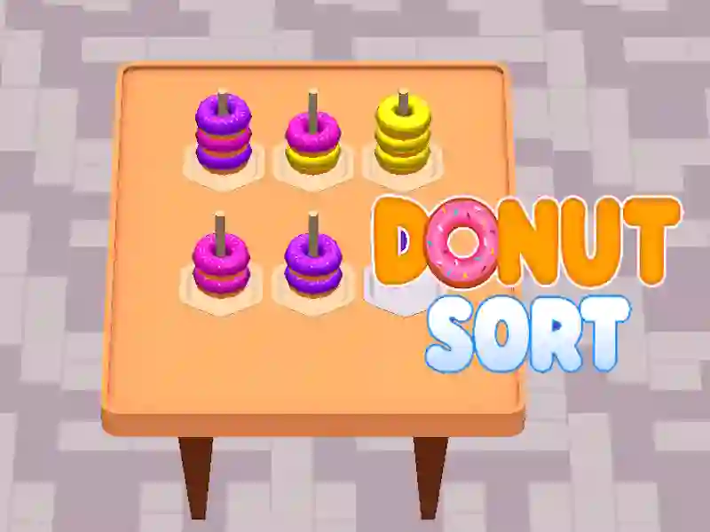 Permainan Donut Sort secara online