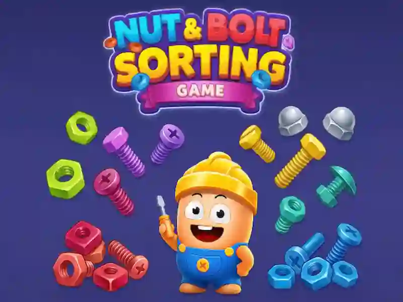 Permainan Nuts & Bolt Sorting Game secara online