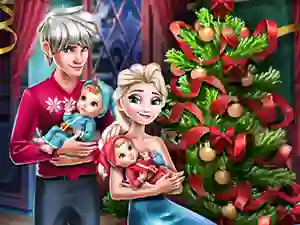 Permainan Elsa Family Christmas secara online
