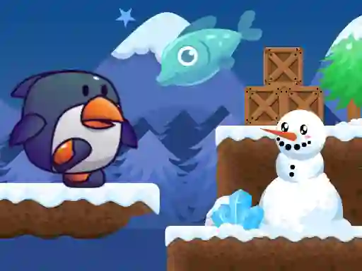 Permainan Penguin Fishing secara online