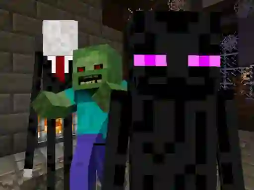 Permainan Mineworld Horror secara online