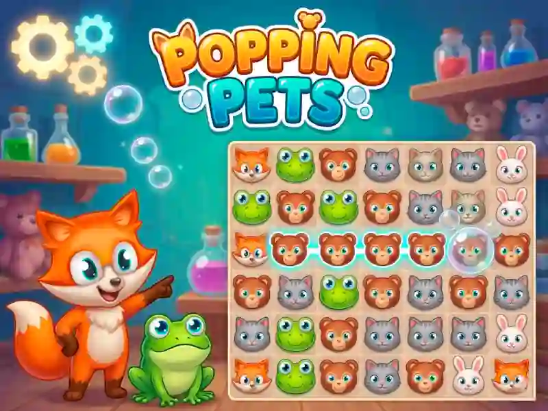 Permainan Popping Pets secara online