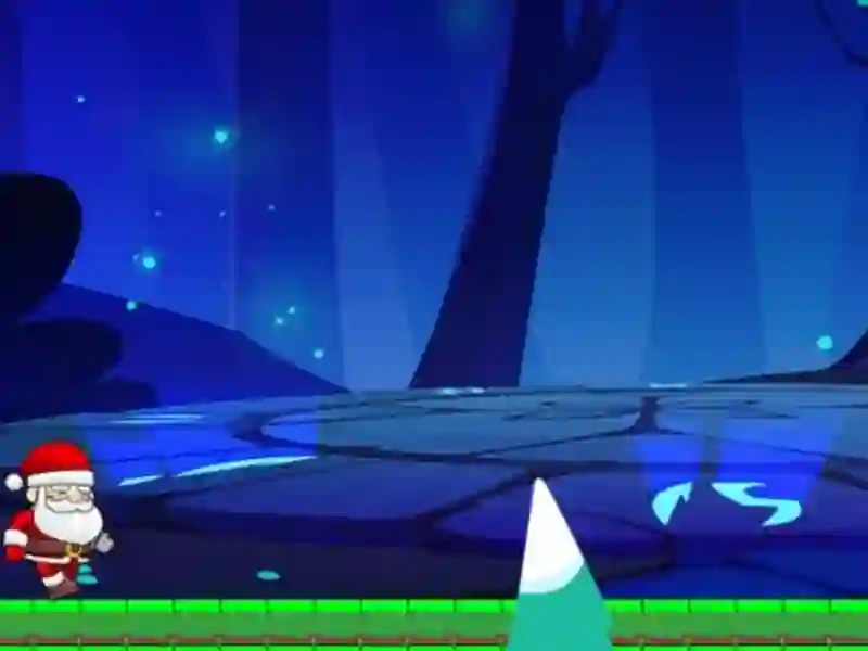 Permainan Santa Runner 2D secara online