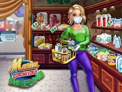 Permainan Maria Coronavirus Shopping secara online