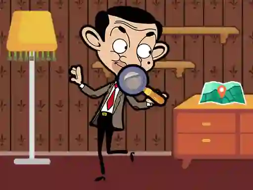 Permainan Mr Bean Hidden Objects secara online