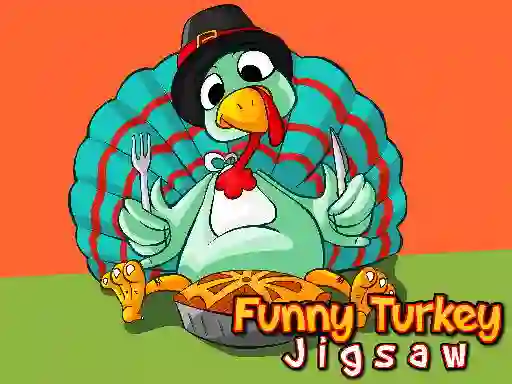 Permainan Funny Turkey Jigsaw secara online