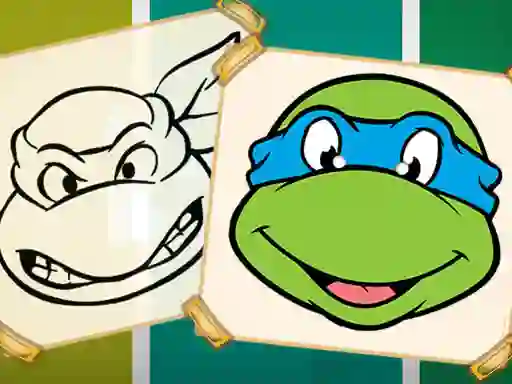 Permainan Ninja Turtles Coloring Book secara online