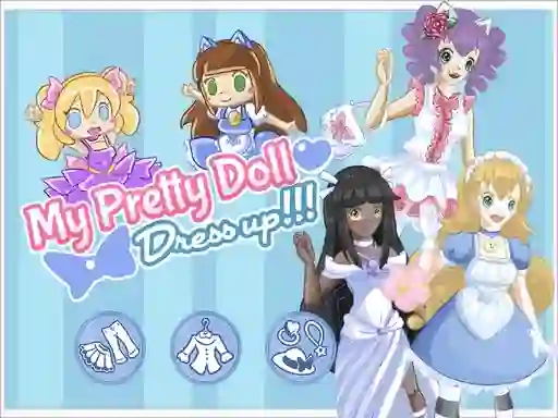 Permainan My pretty doll : Dress up secara online