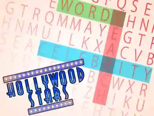 Permainan Words Search : Hollywood Search secara online