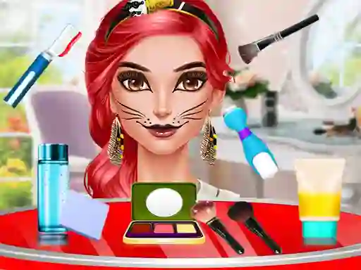 Permainan Face Paint Party secara online