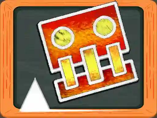 Permainan Geometry Dash Blackboard secara online