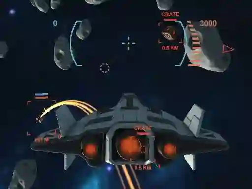 Permainan Space Combat secara online