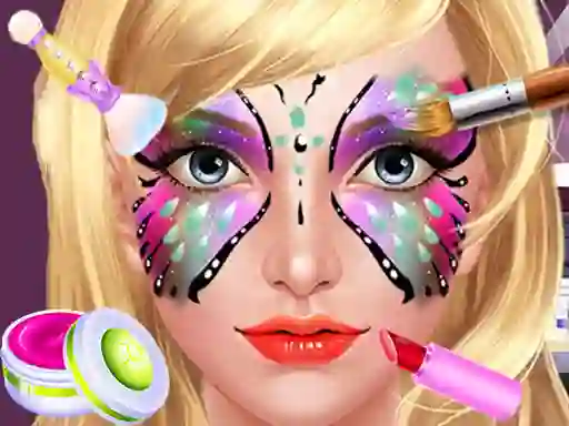 Permainan Face Paint Salon secara online