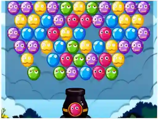 Permainan Bubble shooter balloons secara online