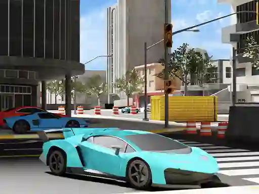 Permainan Extreme Car Driving Parking secara online