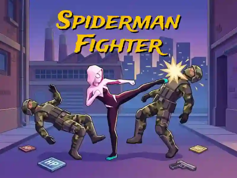 Permainan Spiderman Fighter secara online