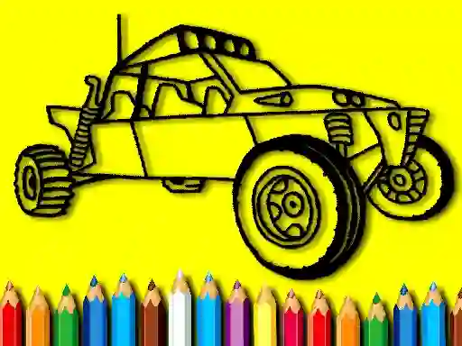 Permainan Back To School: Rally Car Coloring Book secara online