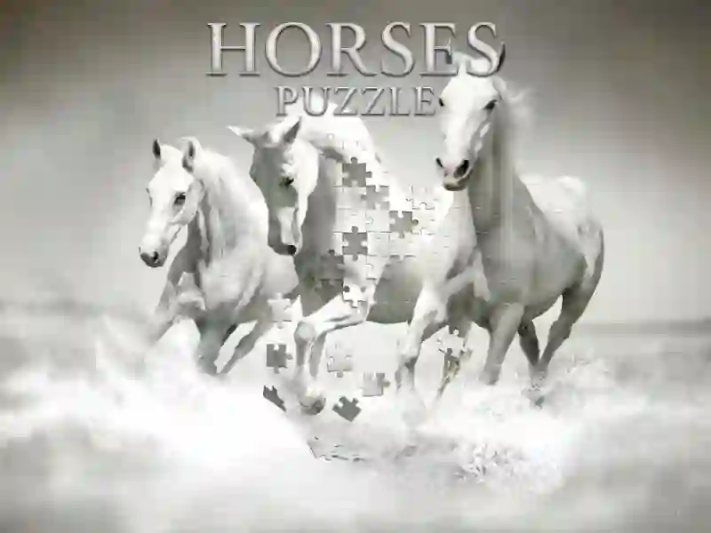 Permainan Horses Puzzle secara online
