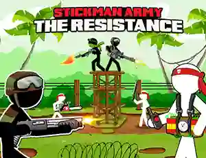 Permainan Stickman Army: The Resistance secara online