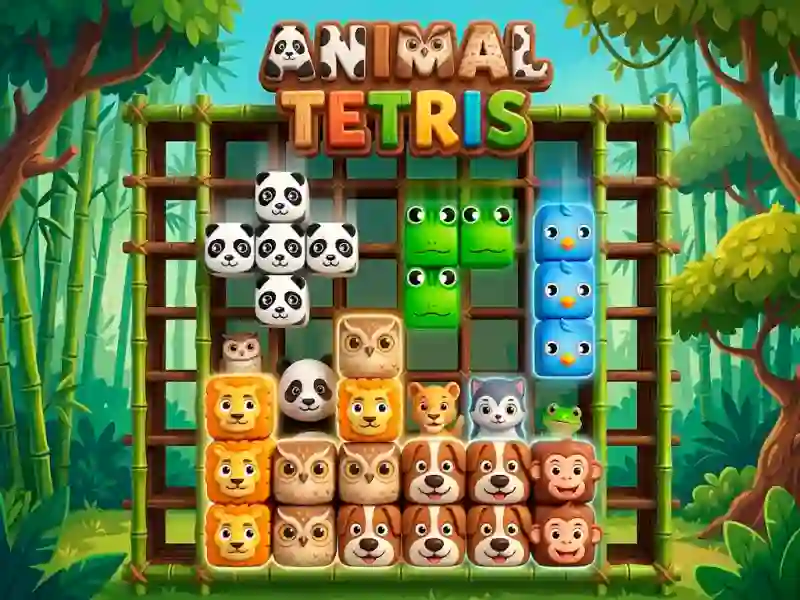 Permainan Animal Tetris secara online