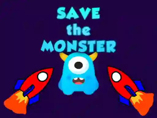 Permainan Save the Monster secara online