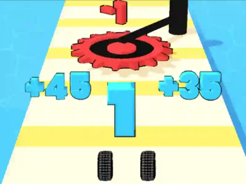 Permainan Number Run 3D secara online