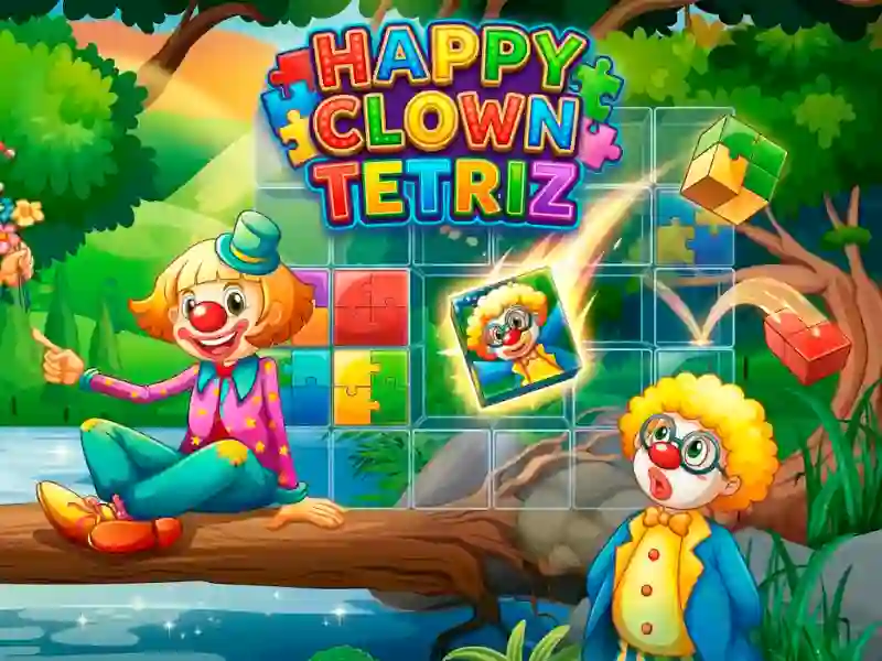 Permainan Happy Clown Tetriz secara online
