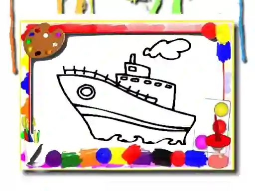 Permainan Back To School: Cartoon Coloring Time secara online
