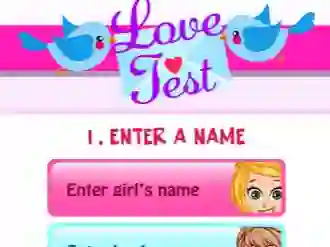 Permainan Princess Love Test secara online