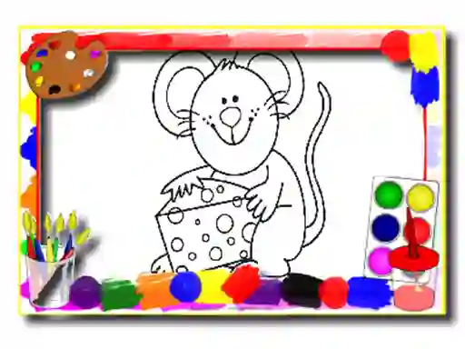 Permainan Kids Cartoon Coloring Book secara online