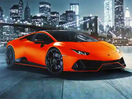 Permainan Lamborghini Huracan Evo Puzzle secara online
