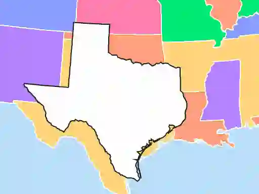 Permainan USA Map Quiz secara online