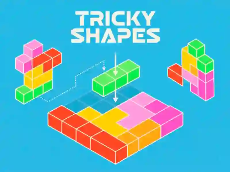 Permainan Tricky Shapes secara online